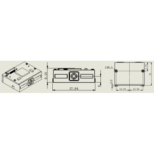 CCD Barcode Reader Sensodroid SR03 Module
